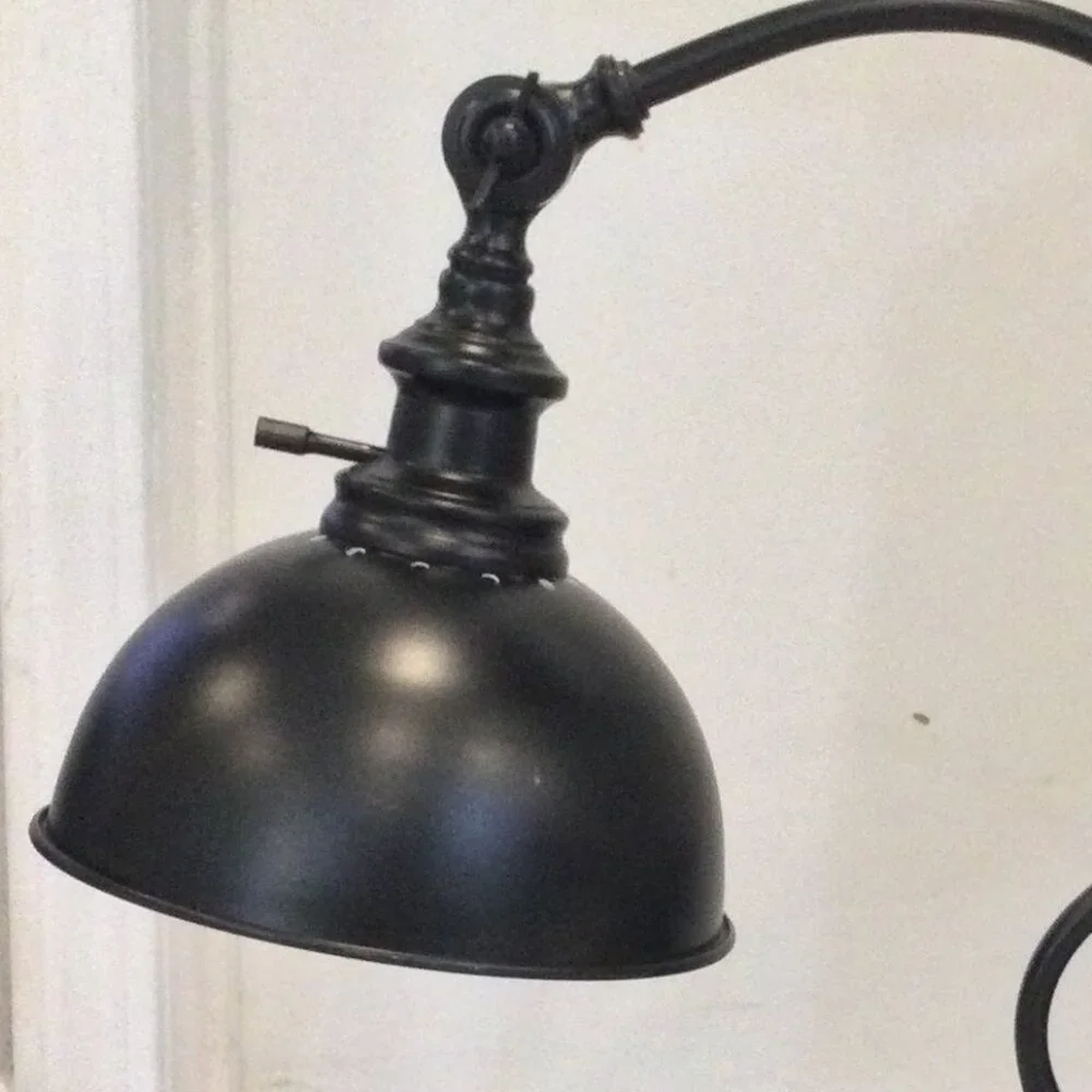 Modern Retro Personalized Black Adjustable Lamp